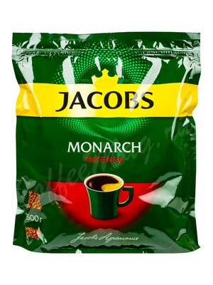 Кофе Jacobs Monarch Intense растворимый 500г