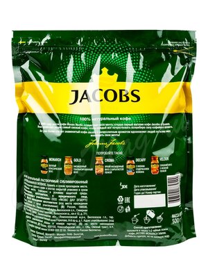 Кофе Jacobs Monarch Intense растворимый 500г