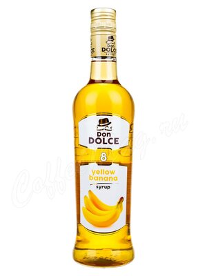 Сироп Don Dolce Желтый банан 1 л