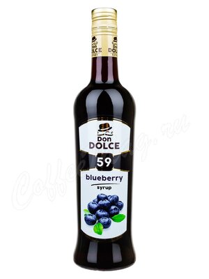 Сироп Don Dolce Черника 1 л