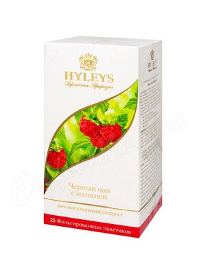 Чай Hyleys Гармония Природы Черный с малиной в пакетиках 25 шт х 1,5 г