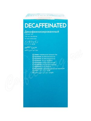 Чай Ronnefeldt Decaffeinated / Декофеинизированный чёрный чай 25 пак