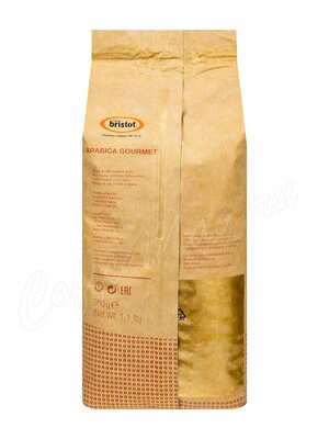 Кофе Bristot в зернах Arabica Gourme 500 г