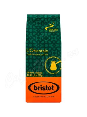 Кофе Bristot Lorientale молотый для турки 250г