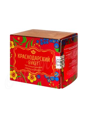 Чай Краснодарский букет Черный байховый с чабрецом и душицей 50 г