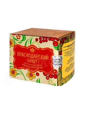Чай Краснодарский букет черный с эхинацеей и лемонграссом 50 г