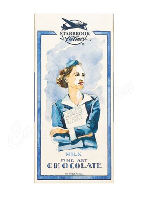 Starbrook Airlines Молочный шоколад, плитка 100г