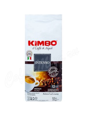 Кофе Kimbo в зернах Aroma Intenso 250 г