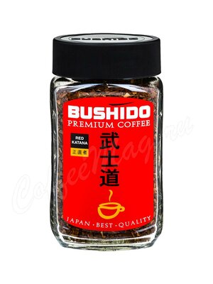Кофе Bushido растворимый Red Katana 100г 
