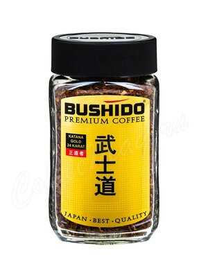 Кофе Bushido растворимый 24 Karat Gold 95г