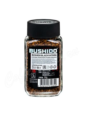 Кофе Bushido растворимый Black Katana 50г