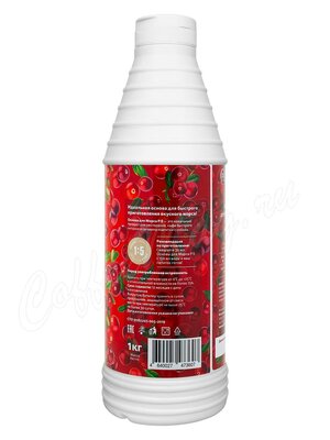ProffSyrup Морс Клюква Основа для напитков 1 кг