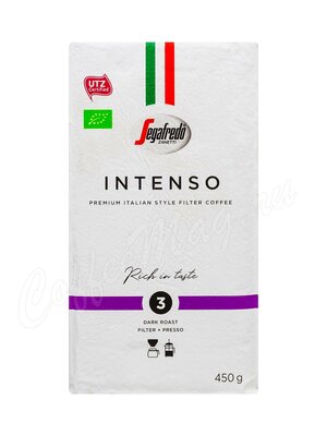 Segafredo Intenso Organic Filter Coffee. Молотый, 450 г