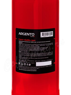 Сироп Argento Бабл Гам 1 л Сироп Argento Бабл Гам 1 л