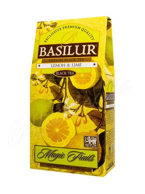 Чай Basilur ВОЛШЕБНЫЕ ФРУКТЫ Лимон и Лайм 100 г