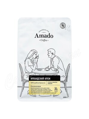 Кофе Amado в зернах Ирландский крем 200г