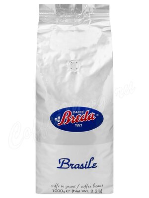 Кофе Breda в зернах Brasile 1 кг