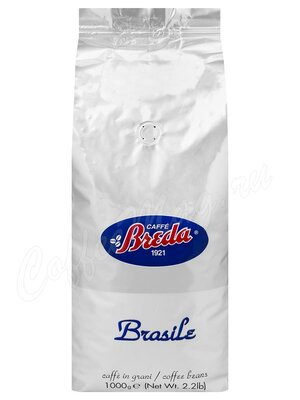 Кофе Breda в зернах Brasile 1 кг