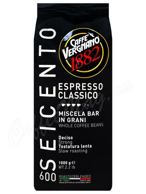 Кофе Vergnano в зернах Espresso Classico 600 1 кг