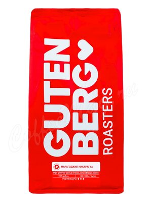 Кофе Gutenberg в зернах Марагоджип Никарагуа 1 кг