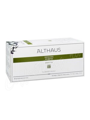 Чай Althaus Sencha Senpai зеленый Сенча Сенпай для чайника 15 пак
