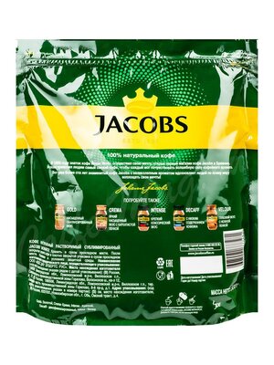 Кофе Jacobs растворимый Monarch 500 г