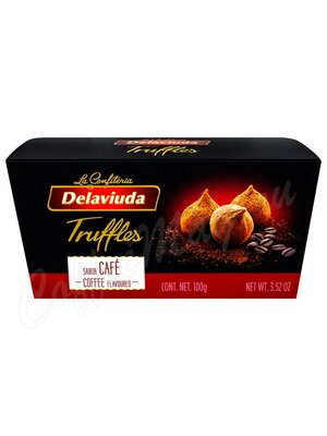 Delaviuda Шоколадные конфеты трюфели со вкусом кофе 100г