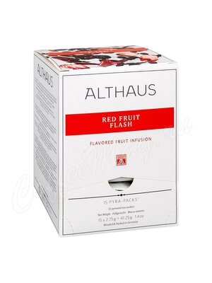 Чай Althaus Red Fruit Flash фруктовый в пирамидках 15 шт