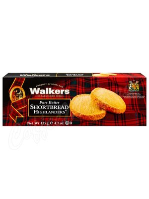 Печенье песочное Walkers Шотландский Горец 135г 