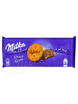 Milka Choco Grain Бисквитное печенье 126г