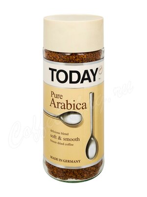 Кофе Today Pure Arabica растворимый 95г