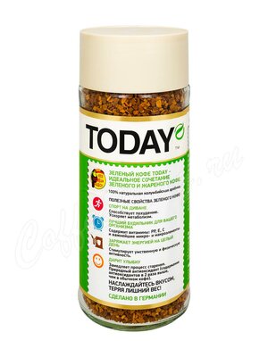 Кофе Today растворимый Green 95г