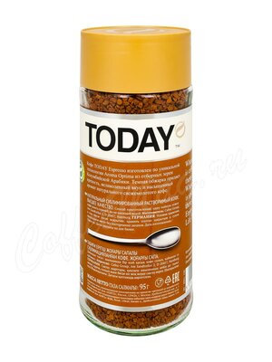 Кофе Today растворимый Espresso 95г
