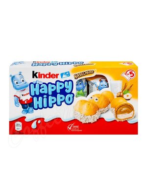Kinder Happy Hippo Hazelnut Конфеты 103г