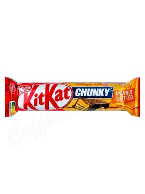 KitKat Chunky Peanut Butter Шоколадный батончик 42г