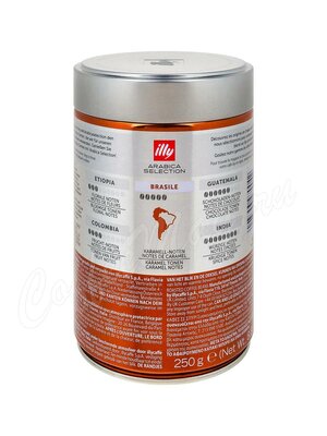 Кофе Illy в зернах Monoarabica Brazil 250 г