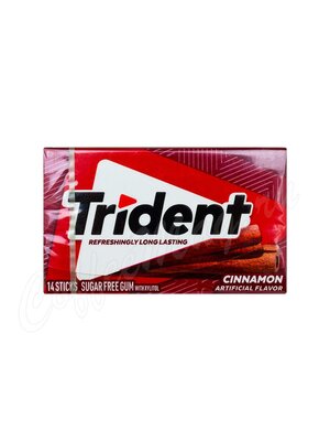 Жевательная резинка Trident Cinnamon Корица