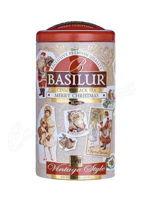 Чай Basilur ВИНТАЖ Счастливое Рождество, черный 100г
