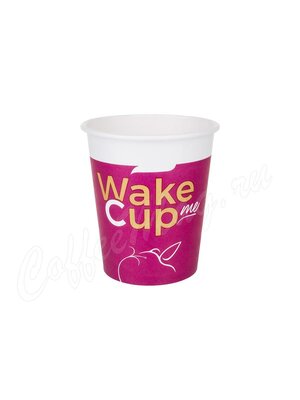 Стакан бумажный однослойный 100 мл WAKE ME CUP Formacia