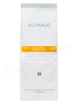 Чай Althaus листовой Rooibos Sweet Orange травяной Ройбуш Сладкий Апельсин 250г