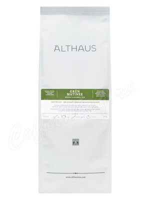 Чай Althaus листовой Grun Matinee зеленый Грюн Матинэ 250г