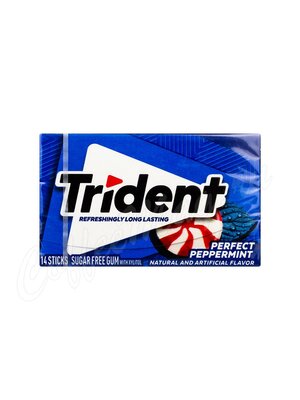 Жевательная резинка Trident Perfect Peppermint (Перечная мята)