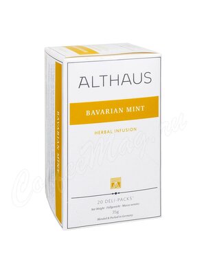 Чай Althaus Bavarian Mint Баварская мята для чашки 20 пак