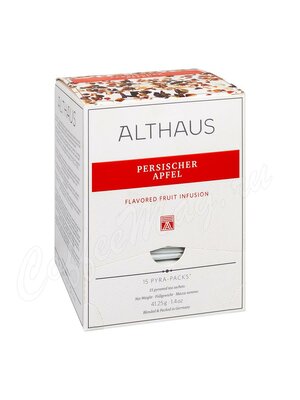 Чай Althaus Persischer Apfel Персидское яблоко в пирамидках 15 шт