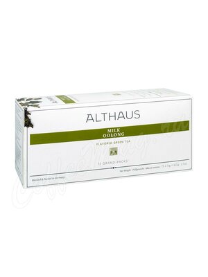 Чай Althaus Milk Oolong Молочный Улун для чайника 15 пак