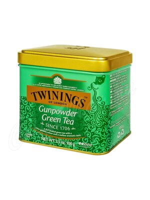 Чай Twinings Gunpowder Green Tea Зеленый Ганпаудер 100 г