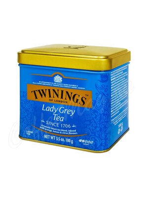 Чай Twinings Lady Grey Tea Черный Леди Грей 100 г