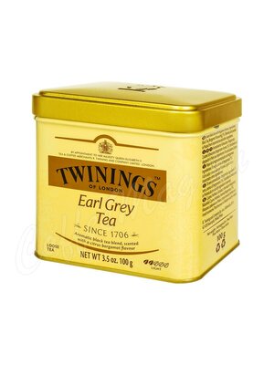 Чай Twinings Earl Grey Tea Черный Эрл Грей 100 г