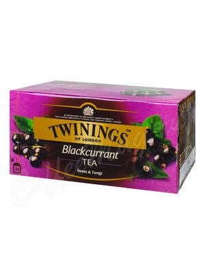 Чай Twinings Blackcurrant Tea Черный Черная Смородина 25 пак