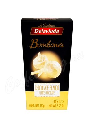 Delaviuda Bombones Шоколадные конфеты из Белого шоколада 150 гр (кремов)